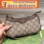 Color: G-18 mini size sliver - ophidia bag guccii bag Designer Bag Luxury Bag Women Fashion Leather Chain Classic Letter Wallet Shoulder Bags Ladies Underarm Bag Mini Crossbody Multi Colors