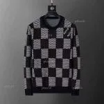 Color: Ivory - Size: 3XL - Louislys Vuittonsweaters Men's Lvs Sweaters Winter Men Knitwear Top Quality Lvtlys Sweater Warm Louise Sweater Classic Fashion Trend Designer Handsome Male 197