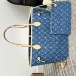 Color: Khaki - new hot luxurys designer bag lvslys denim tote bag women shoulder louislys handbags woman flap ladybags chain capacity shopping vuittonhandbags ladies purse 168CC