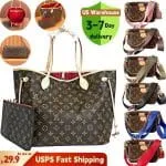 Color: C10 - louis viitton bag luxury Designer Shoulder Bag lvs bag designer crossbody designer bags for women louisvuittonbagg purses designer women bag sac neverfull totebag