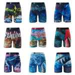 ETHIKA 1Pcs Men Underwear Sexy Boxershorts Breathable Mens Trunks Plus Size S-3XL Man Swimming Underpants Men's Panties Boxers