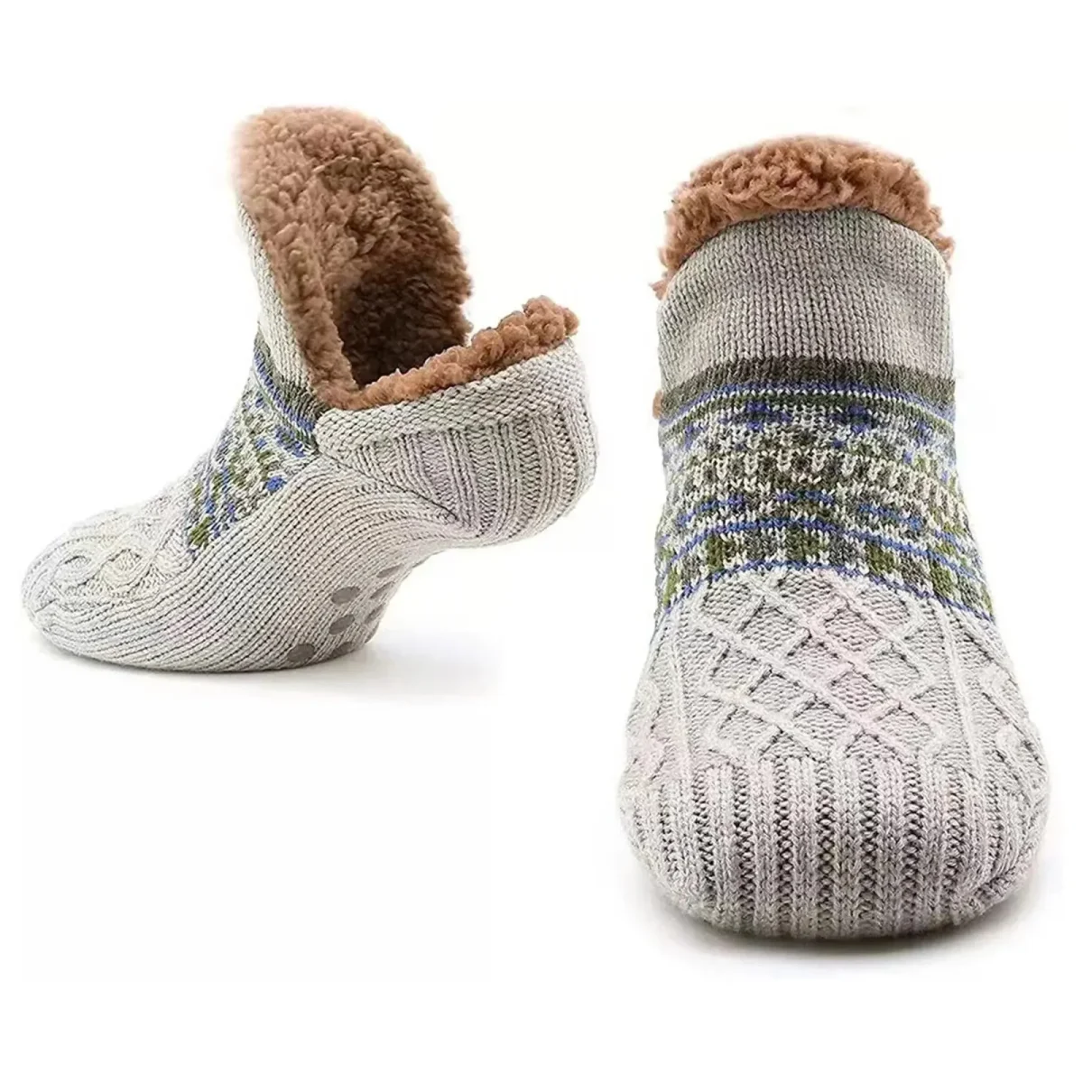 Super Warm Winter Non-slip Floor Socks Women Men Snow Socks Sleep Carpet Socks Slippers Socks Women Velvet Boot Unsiex Home Wear - Image 7