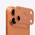 Aluminum Metal Rear Camera Lens Protector for IPhone 17 Pro Max 17 Pro Lens Cover Ziai Screen Protector Lens Ring Film