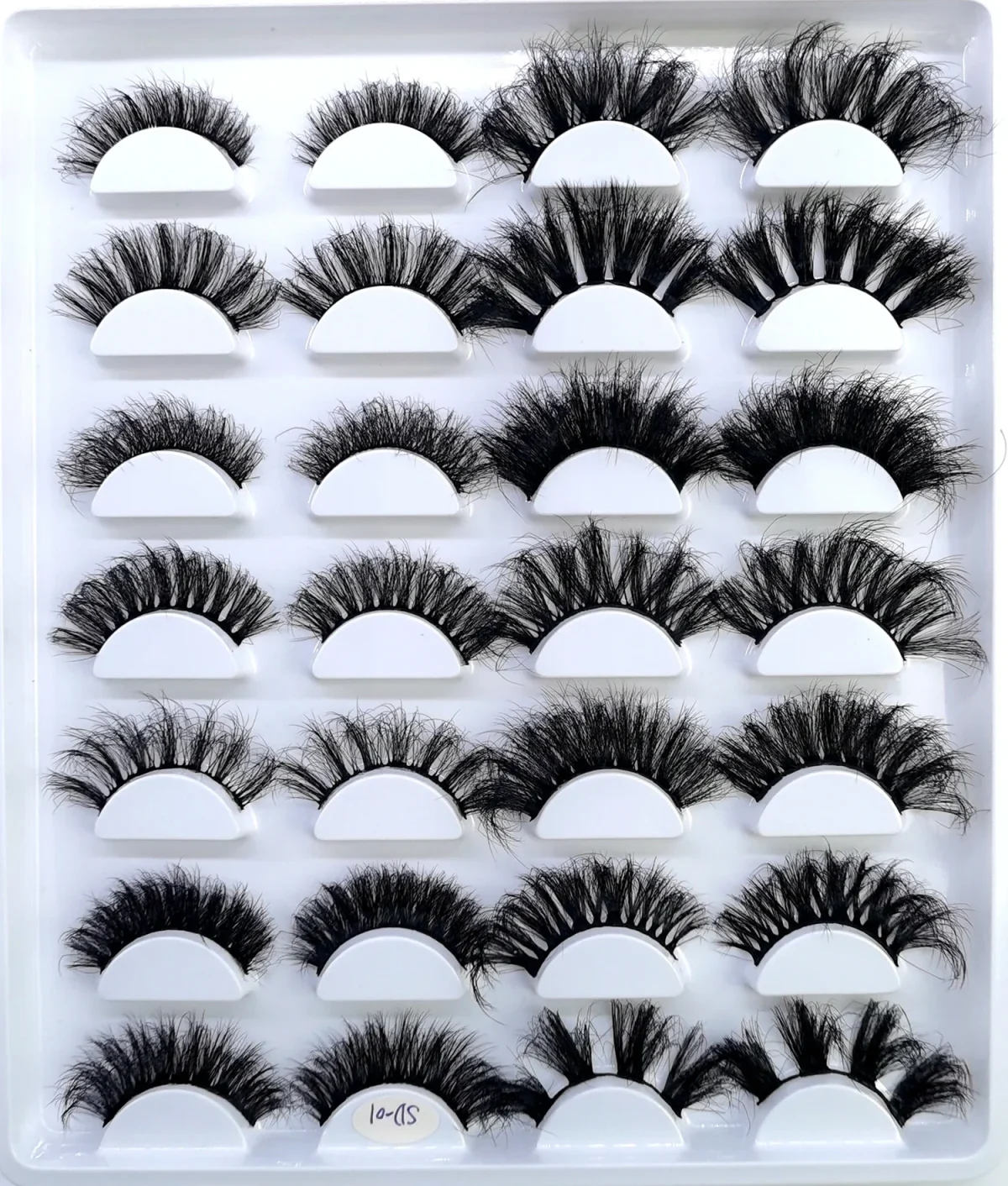 HBZGTLAD 14 Pairs Eyelashes 25mm Faux Mink Eyelashes Long Lasting Fluffy Mink Lashes Dramatic Volume lashes Extension Thick Long - Image 7