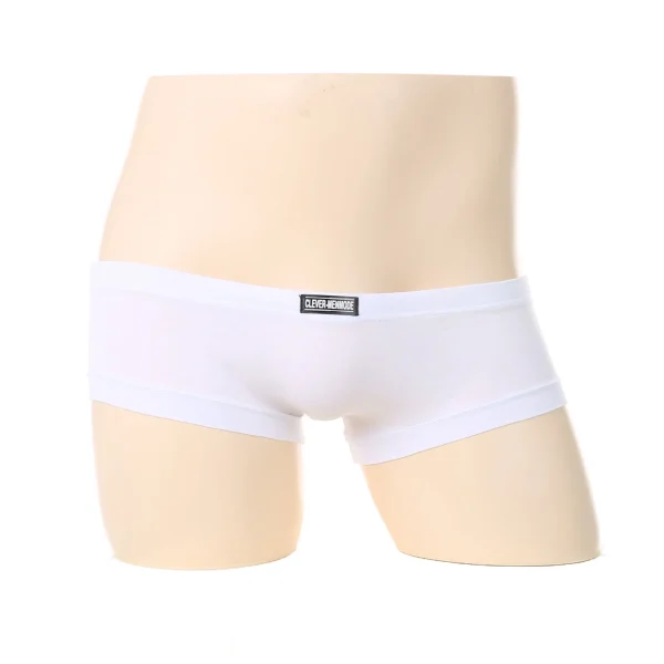 Men's Cotton Underwear Low-rise Mini Boxer Shorts Slim Underpants Very Low-rise Breathable Boxers Man Solid Color Lingerie