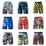 ETHIKA 1Pcs Sexy Men Underwear Boxers Breathable Swimming Man Underpants Plus Size S-3XL Mens Trunks Men's Panties Boxer Briefs