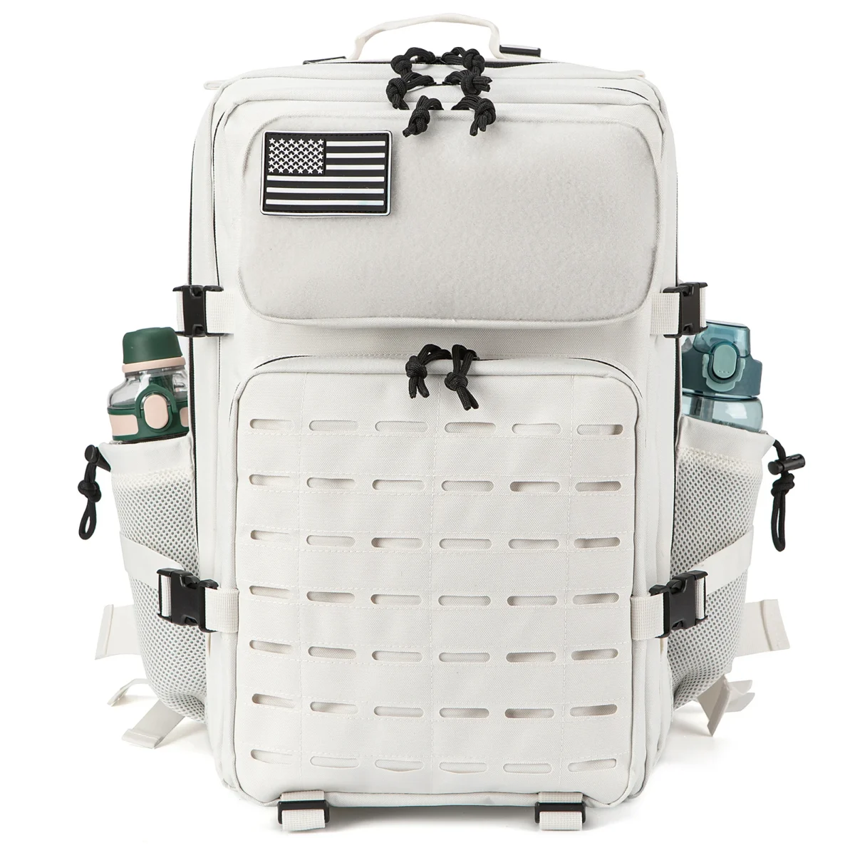 45L Tactical Backpack survival Bag Hunting MOLLE Backpack GYM For Men EDC Outdoor Hiking Rucksack Witch Bottle Holder - Image 13