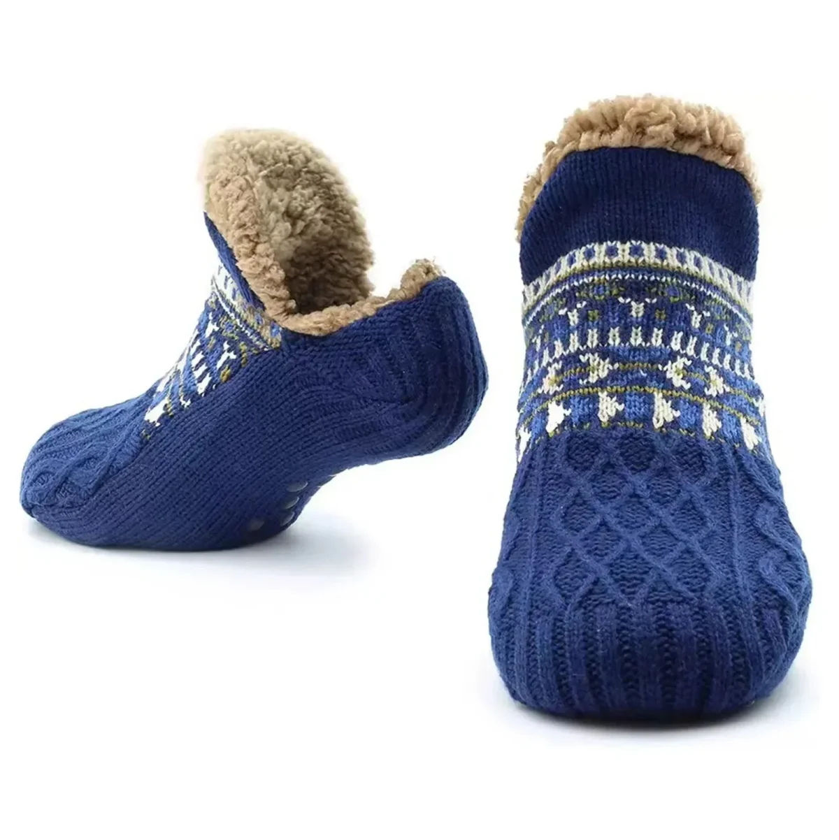 Super Warm Winter Non-slip Floor Socks Women Men Snow Socks Sleep Carpet Socks Slippers Socks Women Velvet Boot Unsiex Home Wear - Image 8