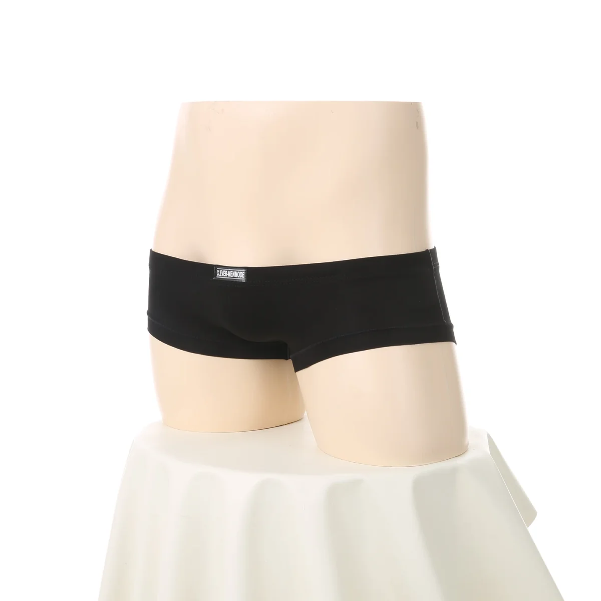 Men's Cotton Underwear Low-rise Mini Boxer Shorts Slim Underpants Very Low-rise Breathable Boxers Man Solid Color Lingerie - Image 5