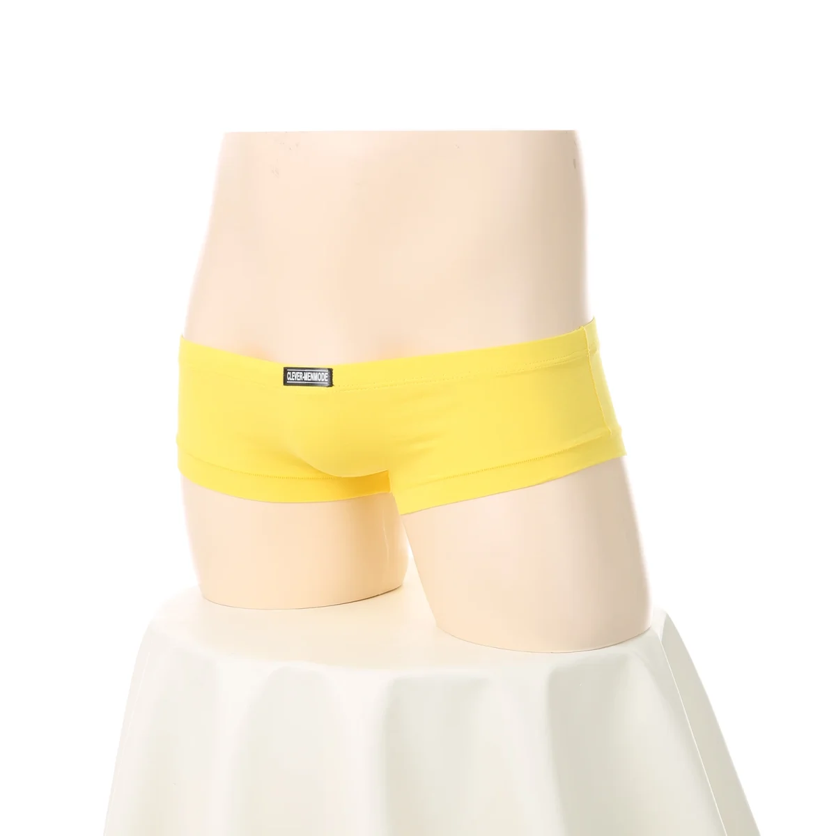 Men's Cotton Underwear Low-rise Mini Boxer Shorts Slim Underpants Very Low-rise Breathable Boxers Man Solid Color Lingerie - Image 2