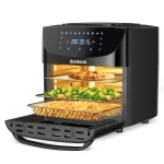 18L Air Fryer Oven 8-in-1 Digital Touchscreen Air Fryer 1800W Rapid Air Circulation Oil-Free Mini Oven With Accessories