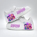 Children's Student Fashion Casual Shoes Kids New Design KPOP White Sport Shoes Boys Girls Anti-slip Outdoor Breathable Sneakers