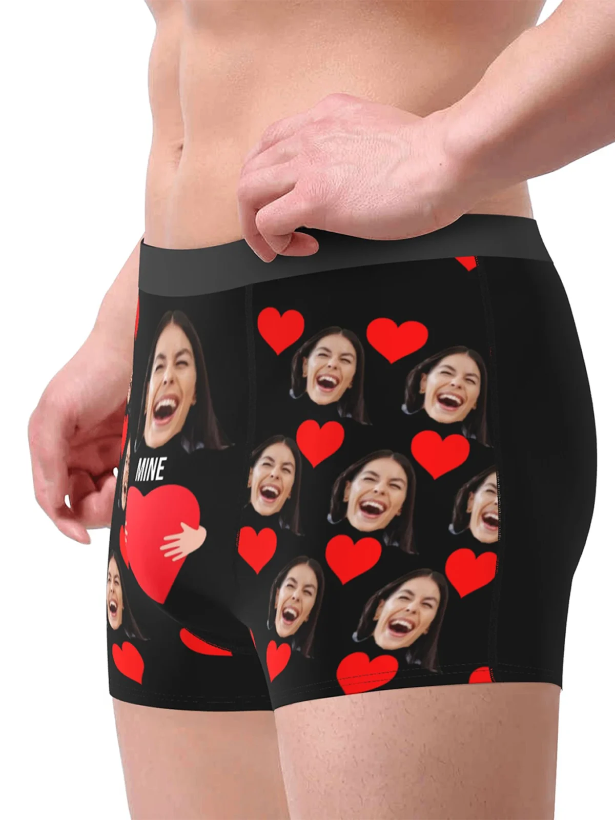 Personalized Underwear for Men Custom with Picture Underwear with Photo Personalized Boxers Face Boxer Father's Day Gift for Dad - Image 2