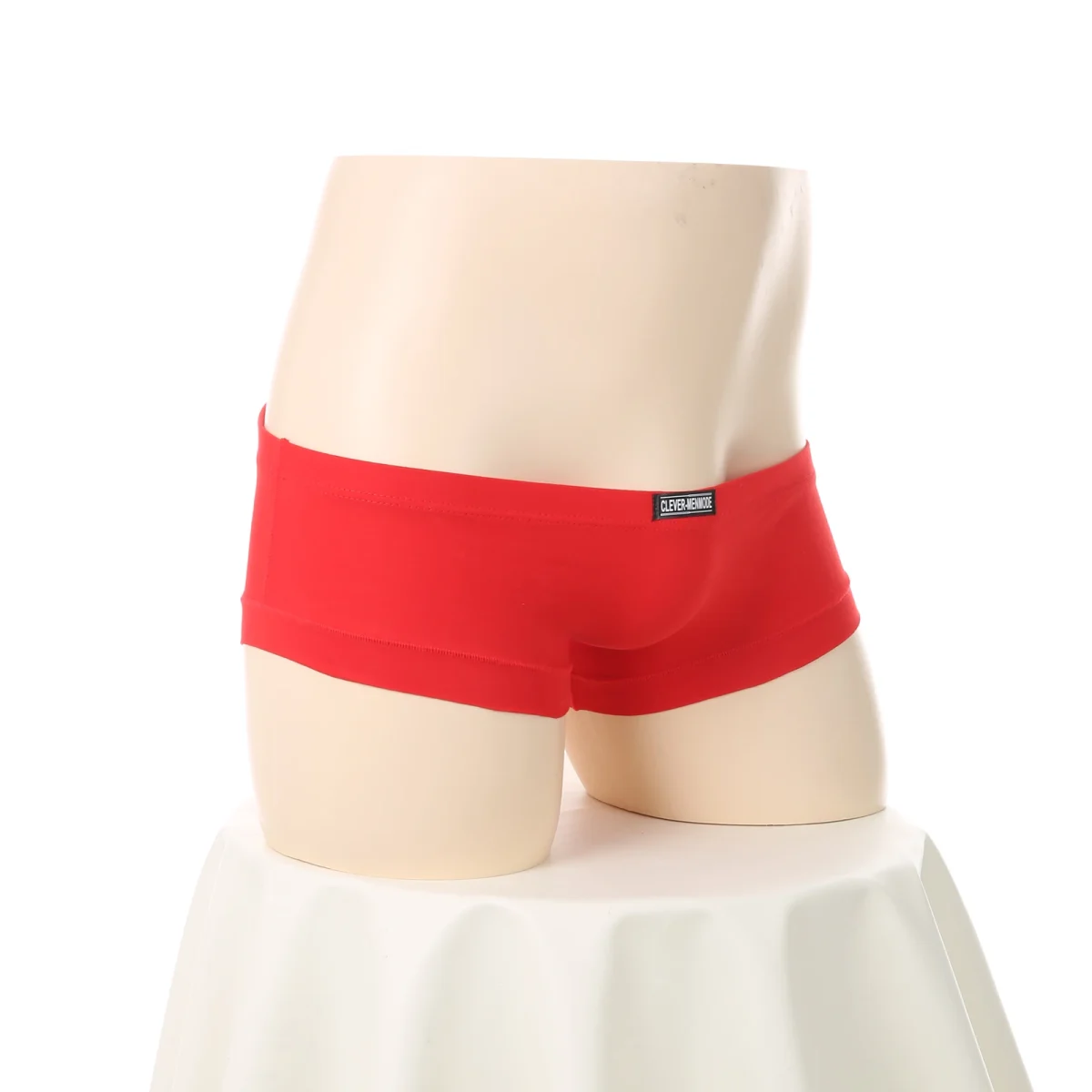 Men's Cotton Underwear Low-rise Mini Boxer Shorts Slim Underpants Very Low-rise Breathable Boxers Man Solid Color Lingerie - Image 4