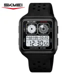 SKMEI 2688 Fashion Square Case Waterproof Multi functional Sports Outdoor Students Men's Countdown Electronic Watch reloj hombre
