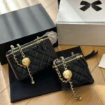 Color: #01 - New Golden Ball Cosmetic bags Cases Women Bags Designer Handbags Toiletry Bags Toiletries Pouch Storage Cosmetic-Nice Makeup Bag Cases Crossbody Bag