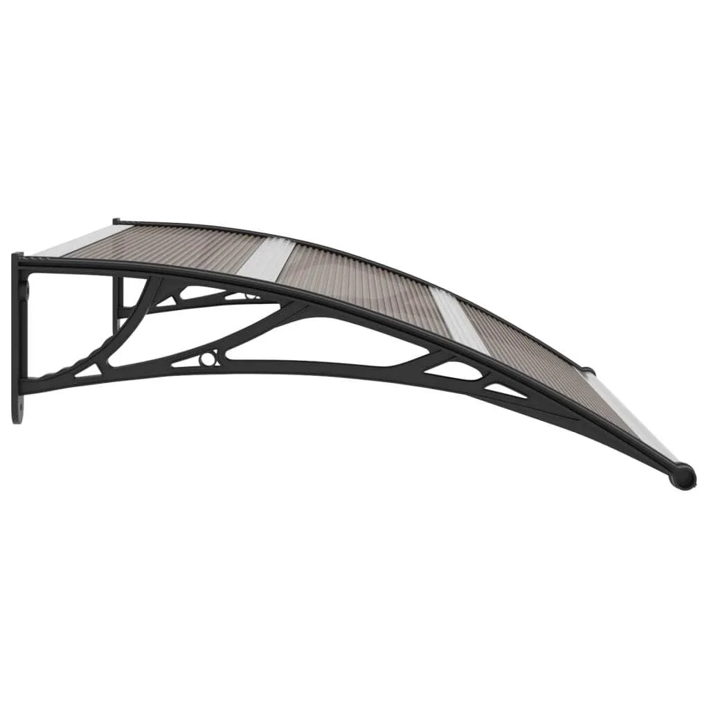Door Canopy Black 47.2"x39.4" PC - Image 3
