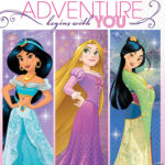Disney princess beverage napkins