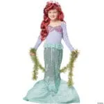 Little mermaid child xsm 4-6