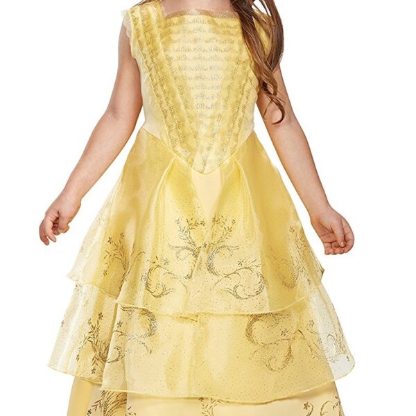Belle Ball Gown Deluxe Movie Costume Yellow X Small 3T 4T