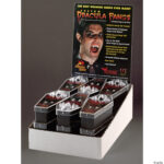 Dracula fangs display/12 pcs lg