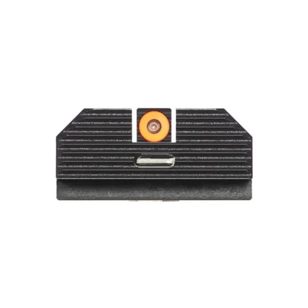 Night Fision Costa Ludus Night Sight Set for Glock 17/19/34 - Orange Tritium Front Ring/Tritium Blac