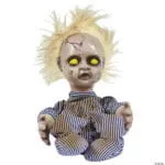 Animated creepy doll
