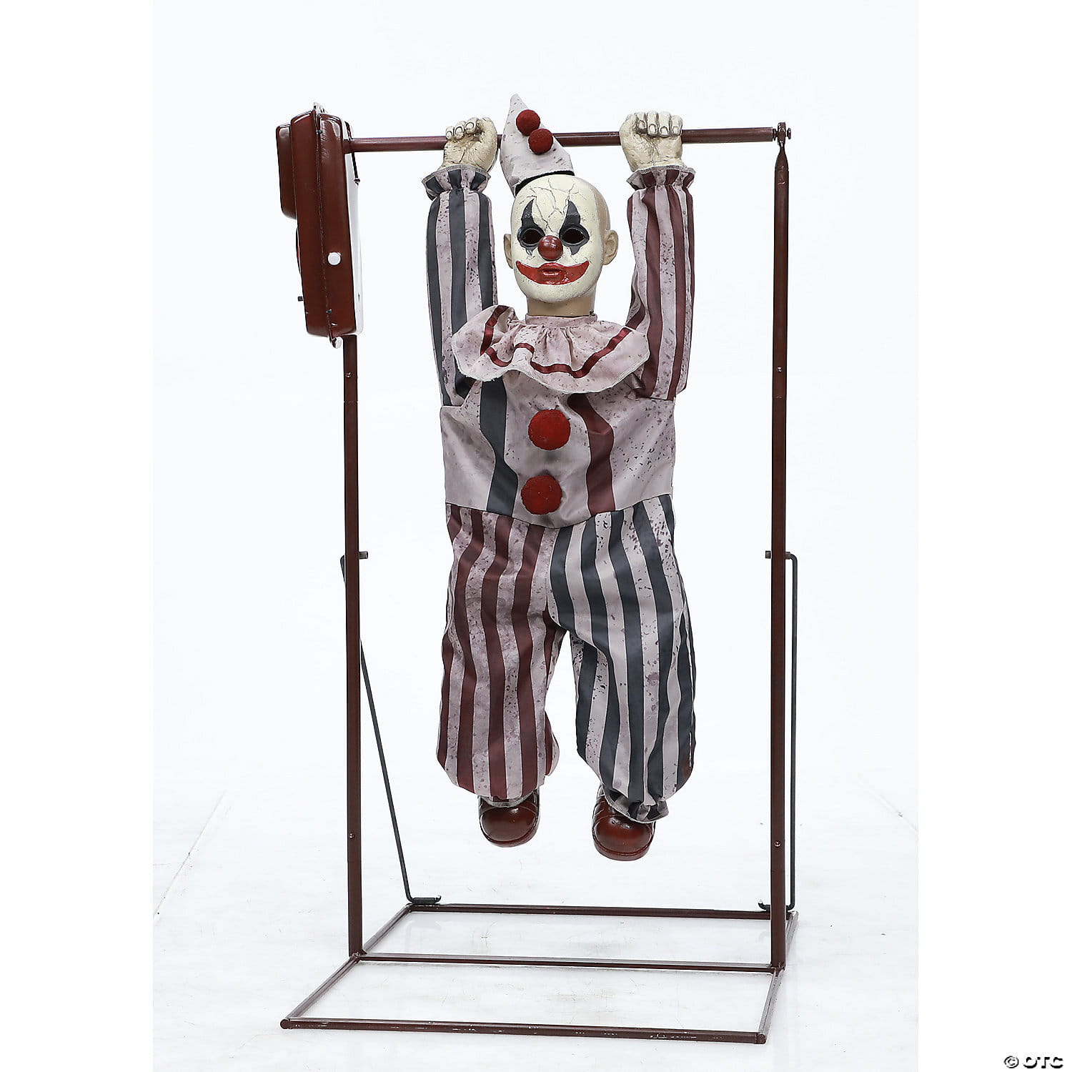 MR01MR124882.jpg 3 Ft. Animated Tumbling Clown Doll Halloween Decoration - Image 1