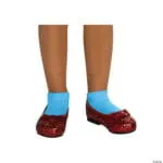 Dorothy sequin shoes-chld lg-sz 2-3