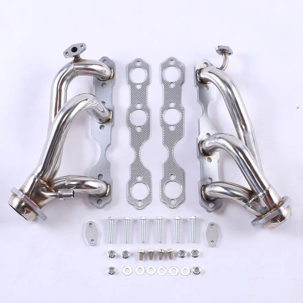 Exhaust Header for 96-01 Chevy S10 / Blazer GMC Sonoma 4.3L V6 4WD  MT001077 - Image 2
