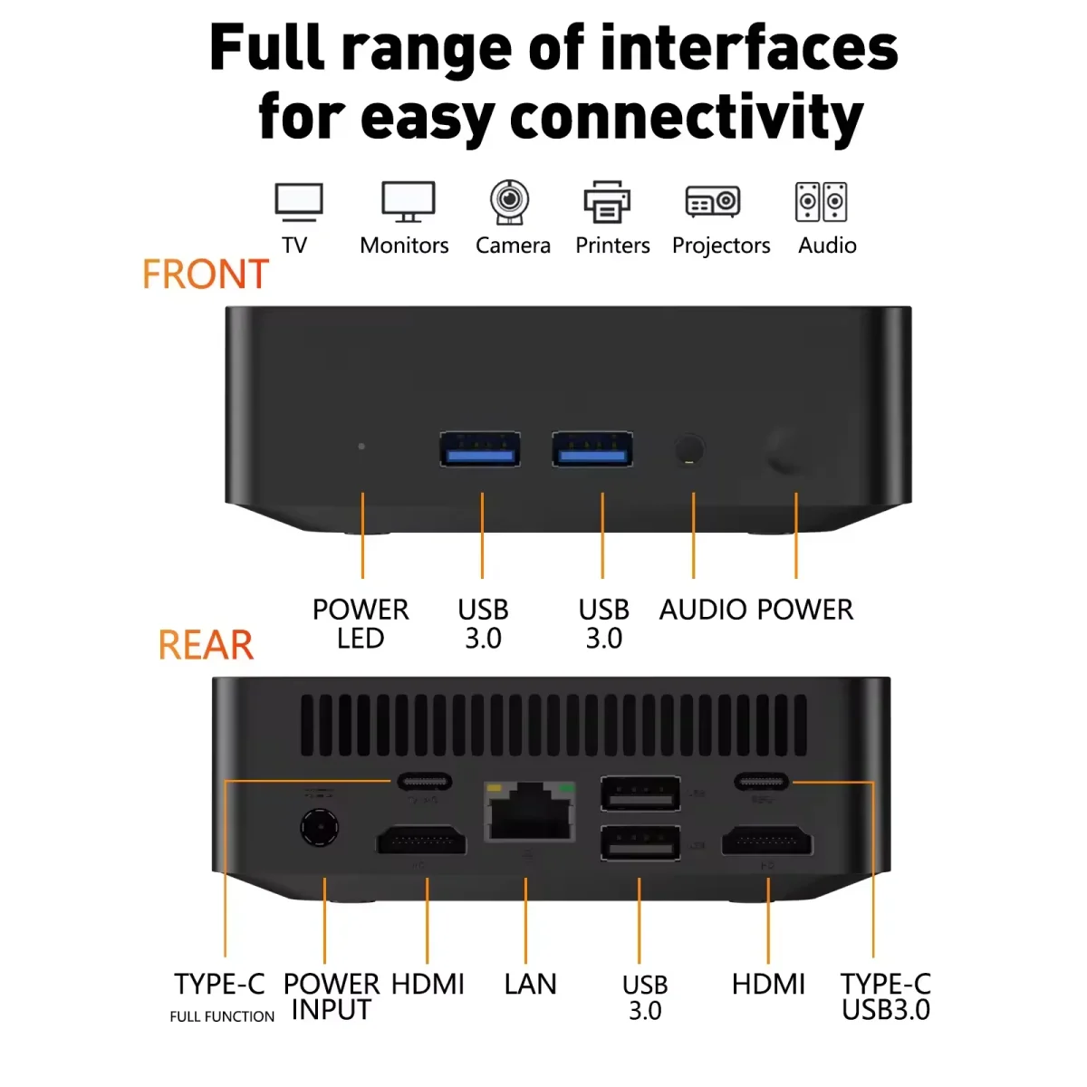 2026 Mini PC Windows 11 Pro Core i9-8950HK/i7-4510 16GB DDR4 1TB SSD PC Gamer Computer Dual WIFI 6 BT5.2 4K HD Gaming Desktop - Image 6