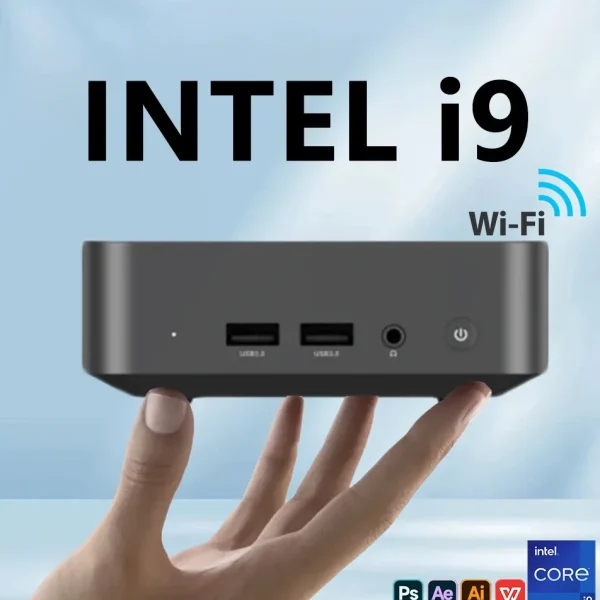 NEW MINI PC Windows 11 Intel Core i9 8950HK 16GB RAM 1TB SSD WIFI 6 BT5.2 4K HD Mini Gaming office study Pc