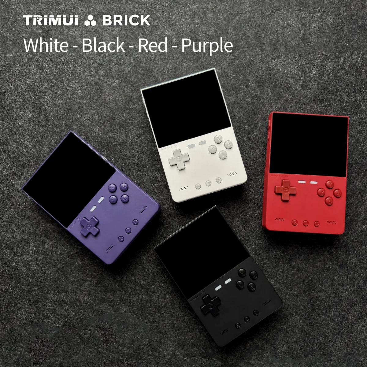 TRIMUI BRICK Handheld Game Console 3.2'' IPS Screen Linux System Trimui UI Metal Back Panel Key LED Lighting Free Keycap Gifts - Image 6