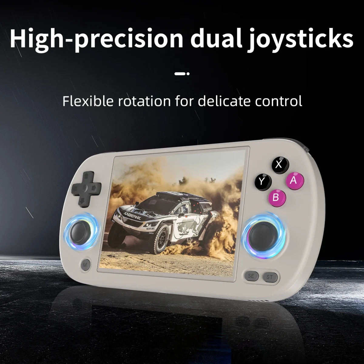 ANBERNIC RG40XX H Retro Handheld Game Console 4.0 Inch IPS Screen Linux System Built-in 64G TF Card 5488 Games Support HD-TV Out - Image 4