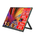 Anmite 15.6-Inch Portable Touch Monitor Non-touch optional 1080P HDR 16:9  For XBox PS4 / 5 Switch Cell Phone PC Loptop Extensio
