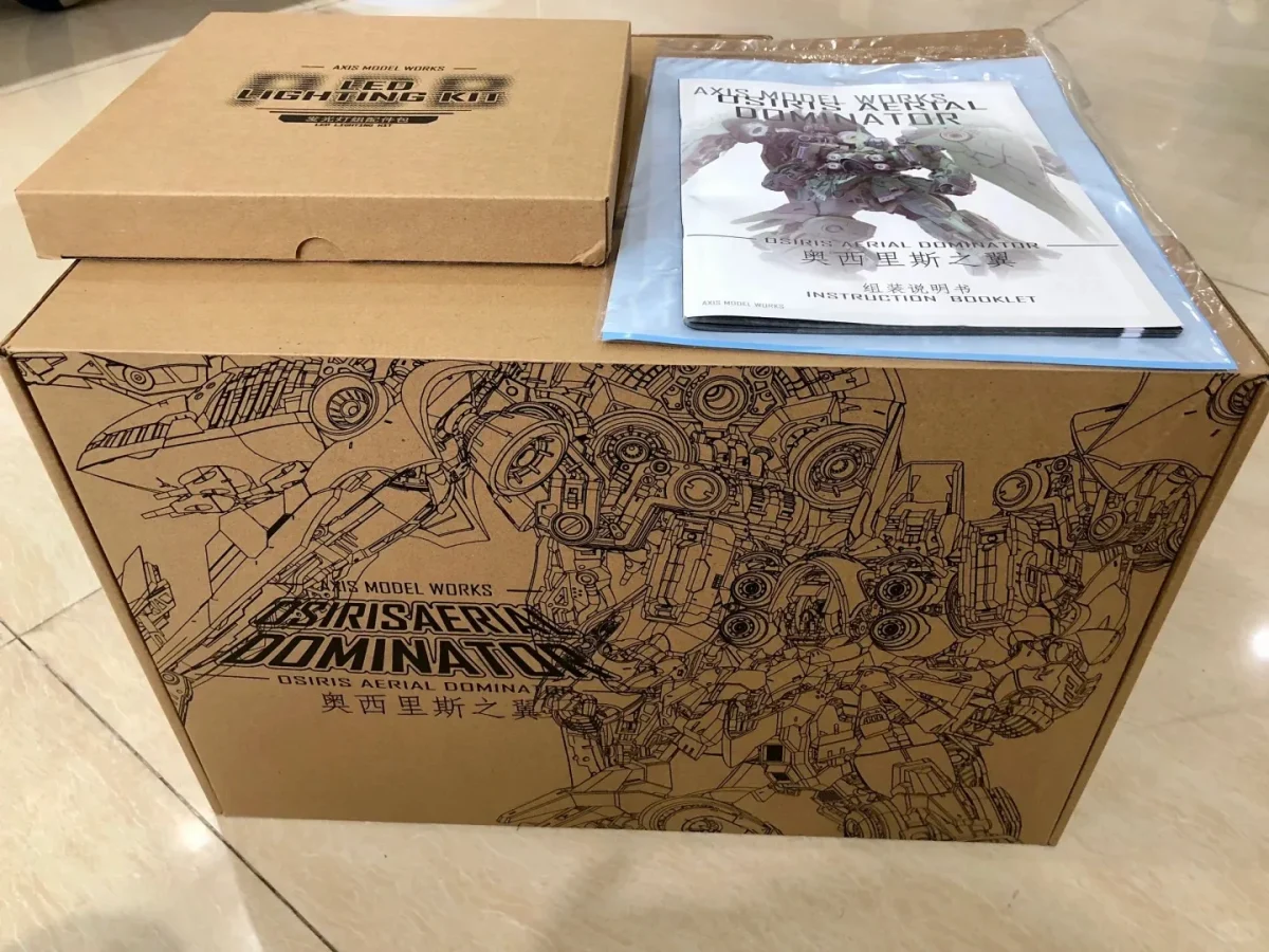 AXIS MODEL WORKS Kshatriya 1/100 Assembly Model Kit OSIRIS AERIAL DOMINATOR Luminous Lamp Action Figures Plastic Model toys - Image 6