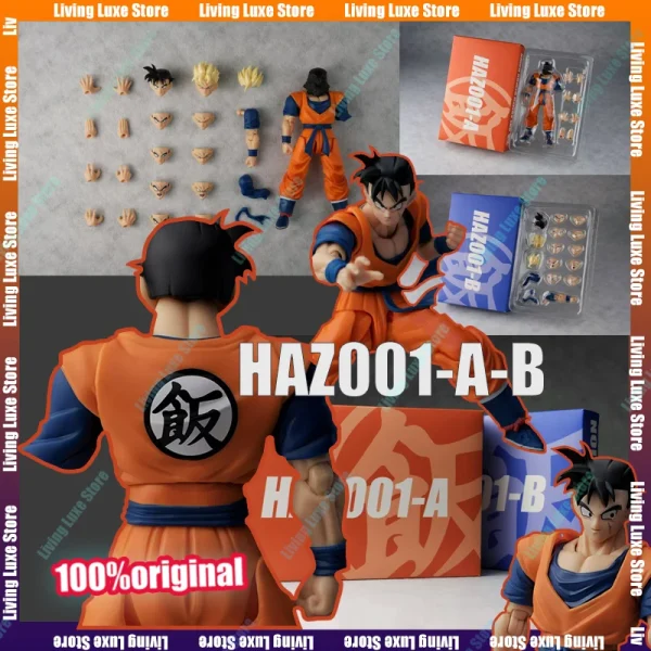 HOT HA TOYS Son Gohan One-armed Action Figure Dragon Ball Missing Arm Gohan Eagle Hero Figures HAZ001 PVC Collection Toy Gift