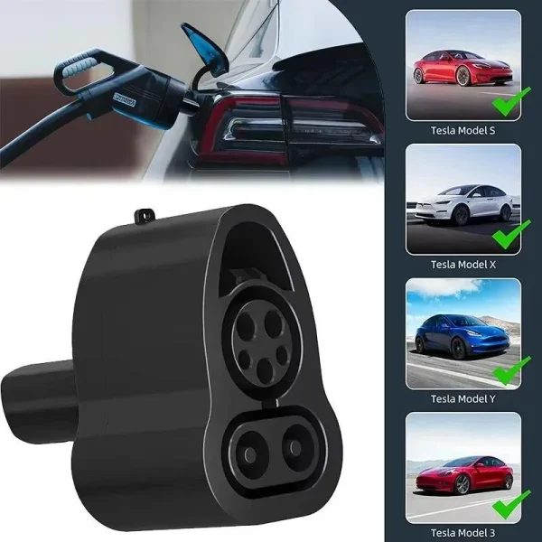For Tesla Model 3/X/Y/S EV Charger DC Adapter CCS1 To Tesla 250KW Electric Vehicle Convertor Charging Station Converter