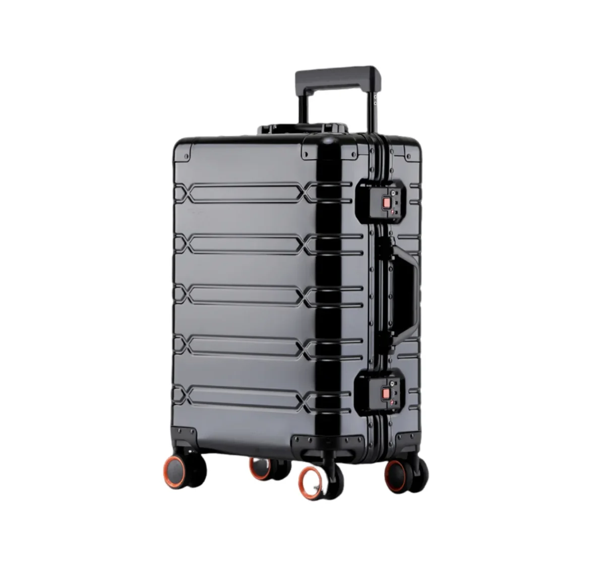 2024 New Large Capacity Durable Luggage Sets Aluminum Suitcase Women Girl Carry-On Boarding Travel 20/24/29 - Image 2