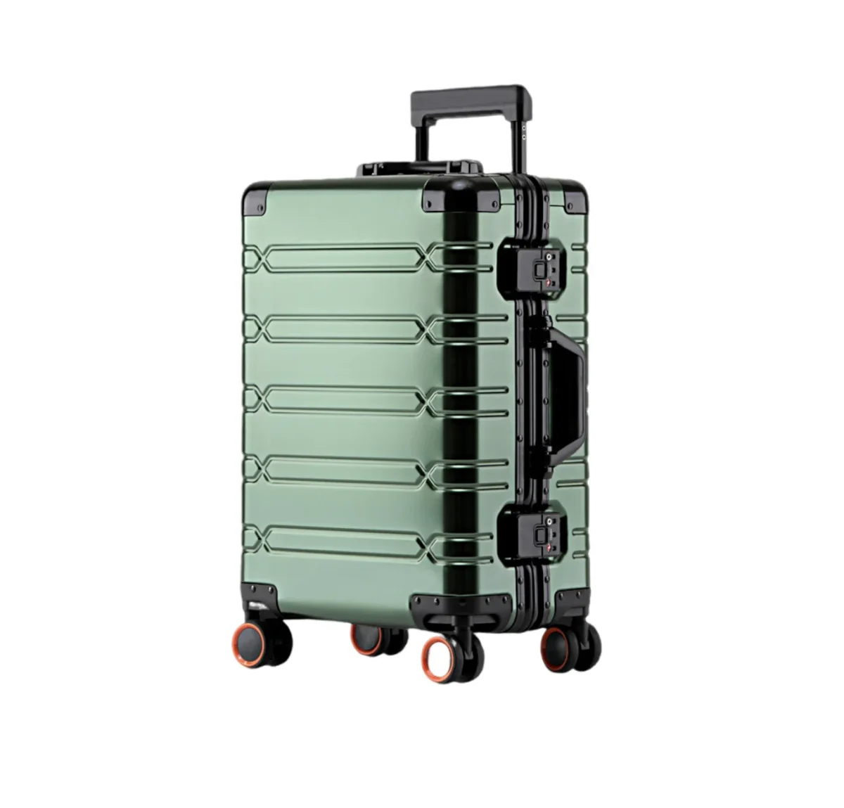 2024 New Large Capacity Durable Luggage Sets Aluminum Suitcase Women Girl Carry-On Boarding Travel 20/24/29 - Image 5
