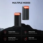 CYCPLUS L7 Radar Light Bicycle Brake Sensing Lamp Rechargeable IPX6 Waterproof Cycling Saddle Seatpost Riding Tail Light