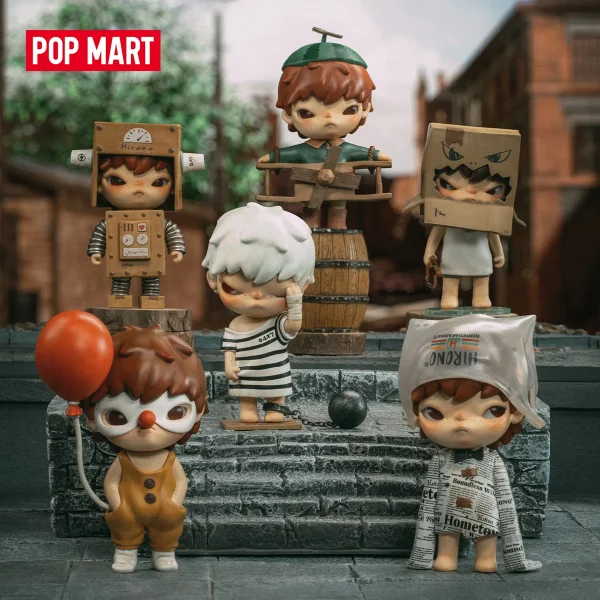 POP MART Hirono Little Mischief Series 1pc/12pcs Mystery Box Blind box Action Figurine Cute Toy