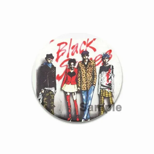 Color: Gold, Size: S - 58/44/32MM Anime Cartoon Figure Nana Brooches Cosplay Exquisit Badge for Collar Backpack Hat Accessory Handmade Enamel Pin