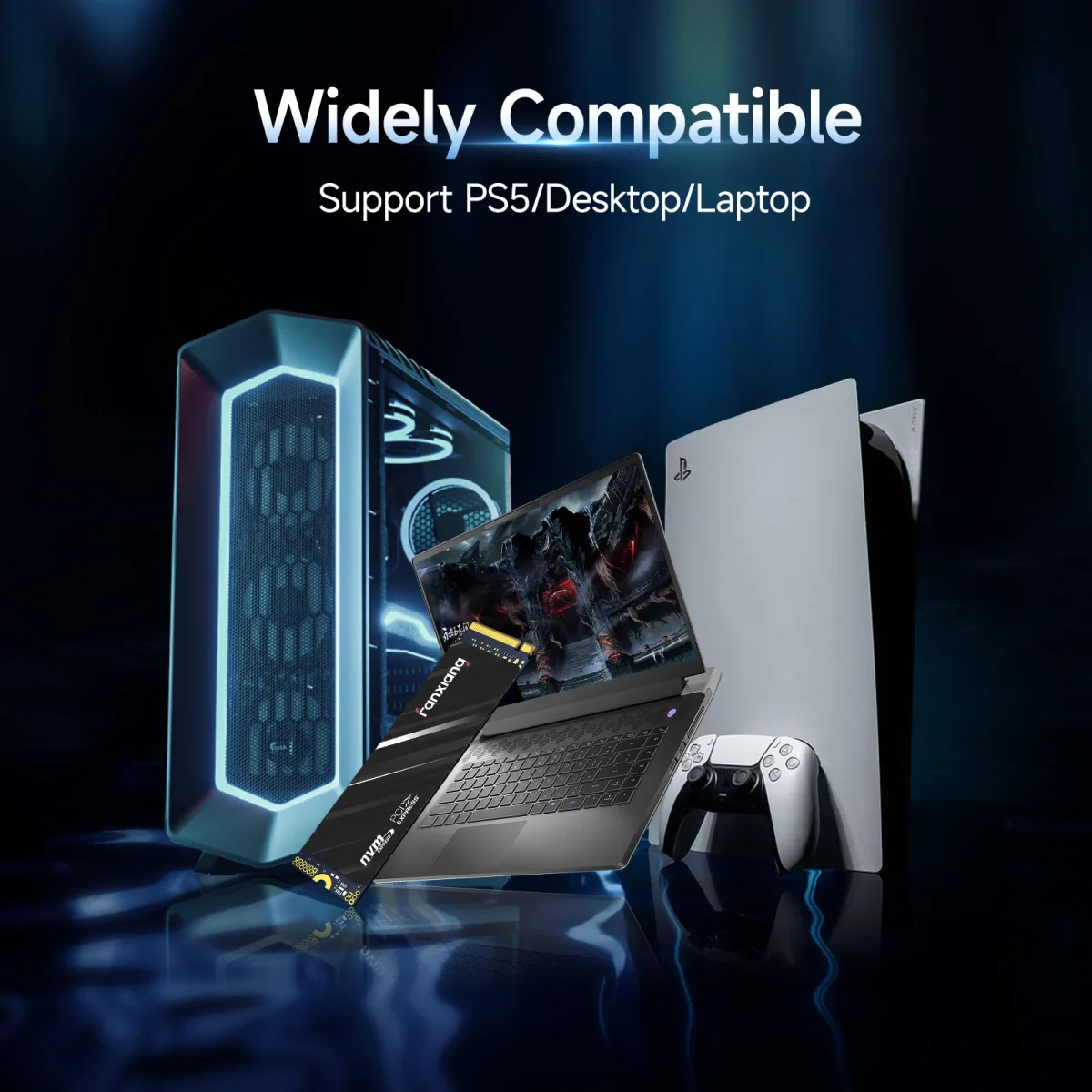 Fanxiang M.2 SSD Hard Disk 1TB 2TB 4800MB/s M2 NVMe SSD PCIe 4.0 Internal Solid State Drive EU Local Delivery For PS5 PC S690Q - Image 5