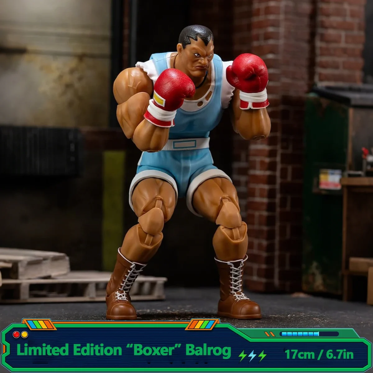 JADA Toys Street Fighter – Limited Edition “Boxer” Balrog Collectible Action Figure - Image 2