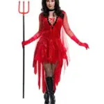 Womens Red Hot Devil Medium