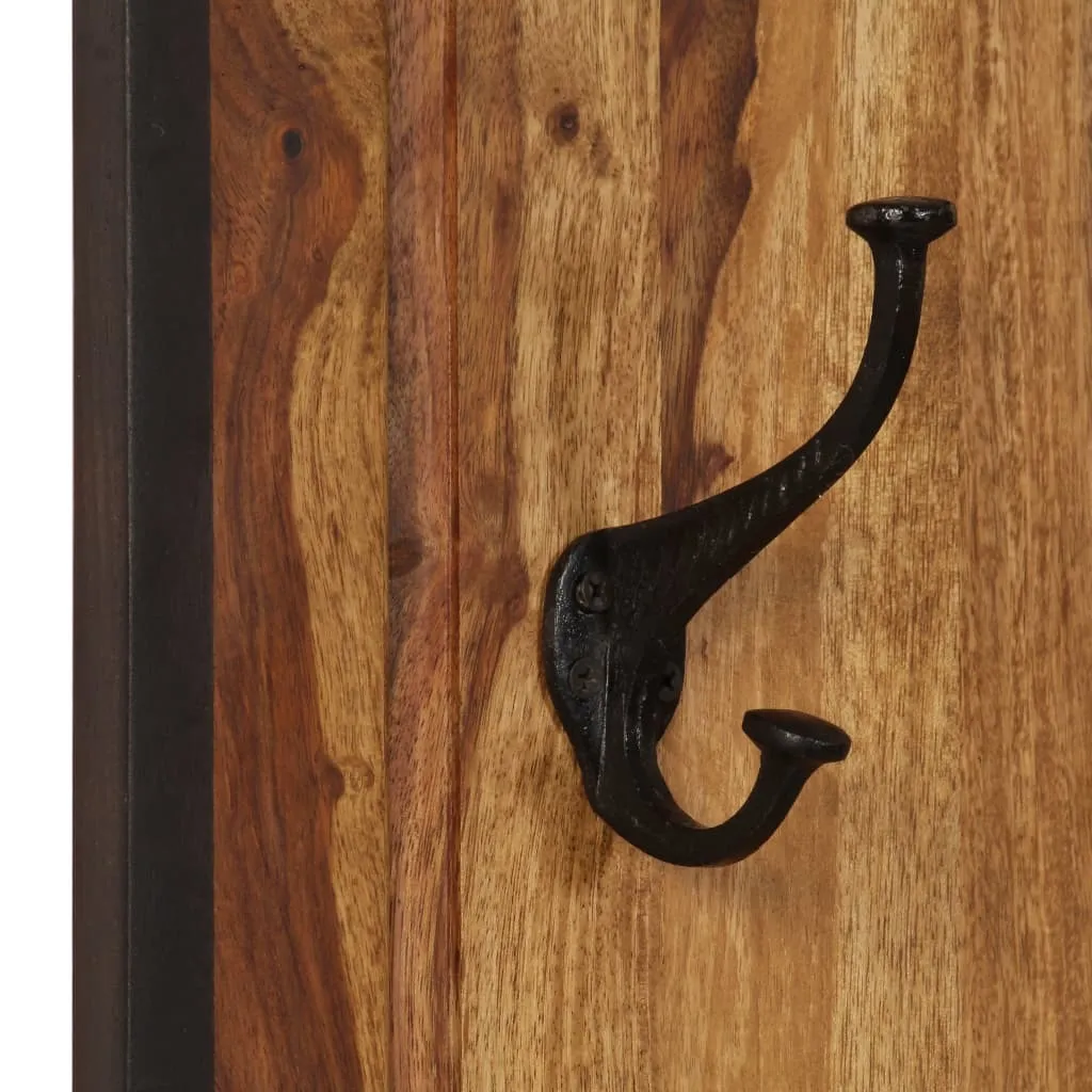 Coat Racks 2 pcs Solid Acacia Wood - Image 5