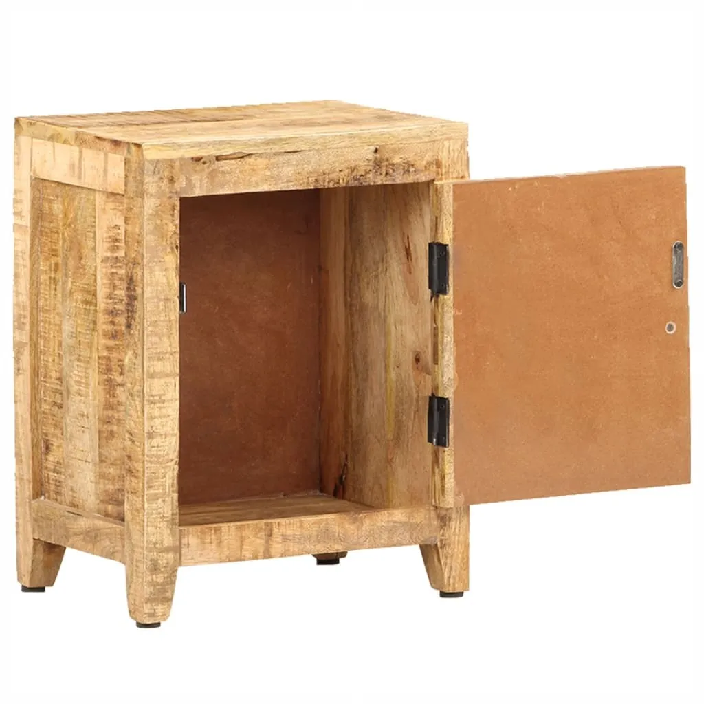 Bedside Cabinet 15.7"x11.8"x19.7" Solid Wood Mango - Image 2