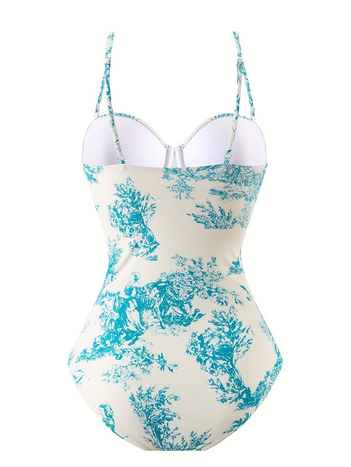 High-end European and American women's one-piece swimsuit cross-border beach set - Image 18