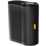 Air Purifier for Home Air Quality Sensors and Auto Function Ultra-Quiet Sleep Mode Air Cleaner for Dust, Pet Dander, Smoke, Pollen for Bedroom and Office-AP04(Black)